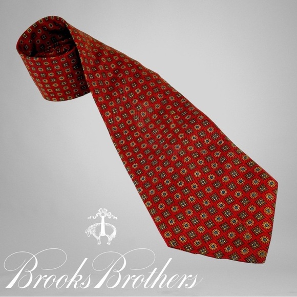 Brooks Brothers Other - BROOKS BROTHERS Stunning Silk Mens Tie